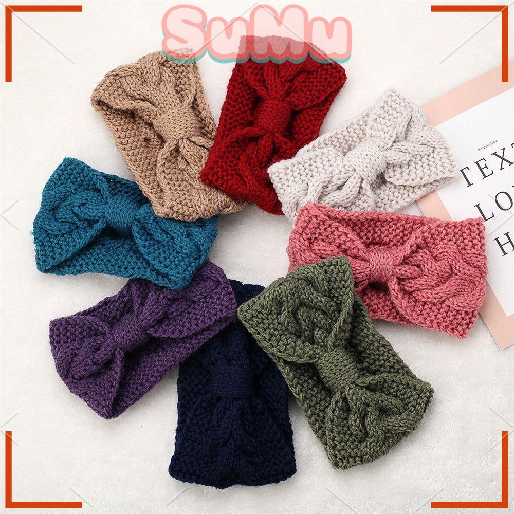 SUMU Băng Đô Dệt Kim Mềm Co Giãn Thời Trang Cho Nữ