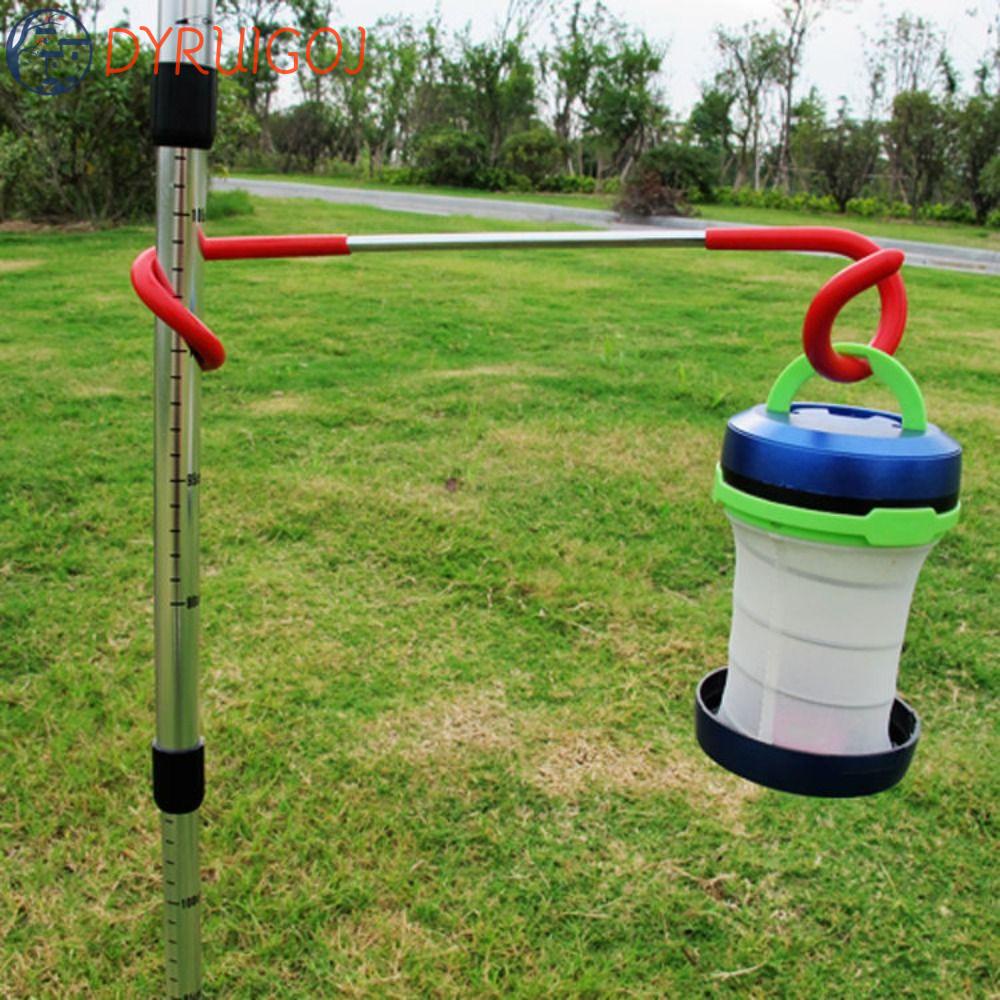 DYRUIDOJ Giá Đỡ Móc Treo Đèn Đa Năng Hình Chữ S Chống Trượt Dành Cho Cắm Trại