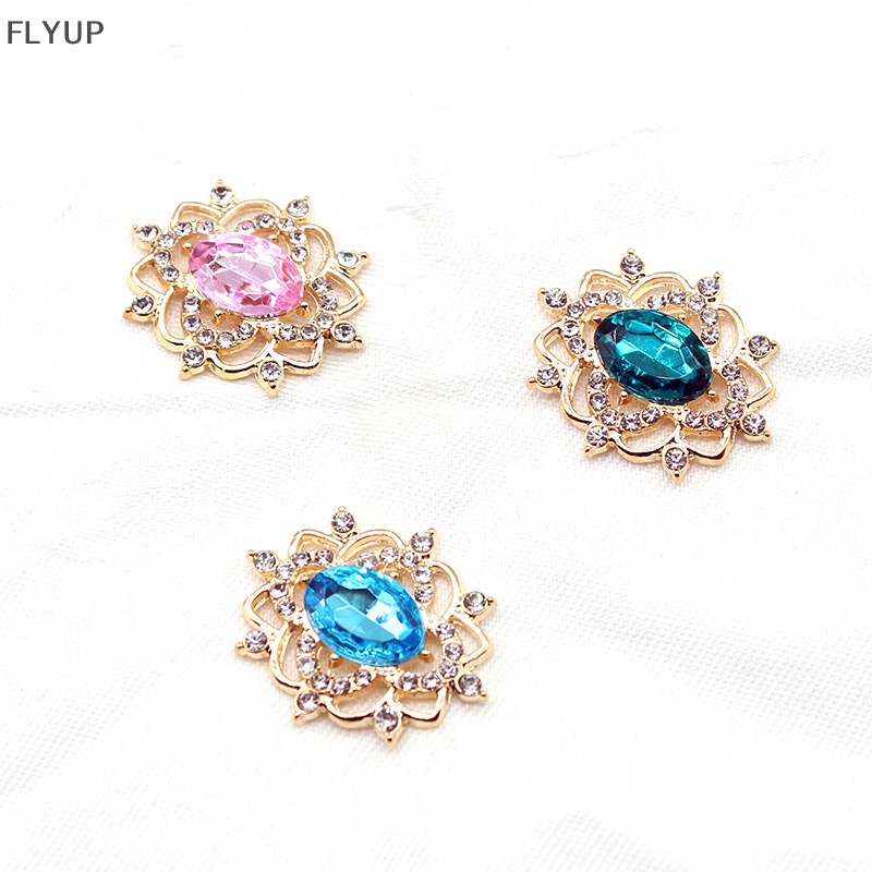 Đĩa Hợp Kim Hình oval 27 * 31mm Dùng Làm Phụ Kiện Trang Sức diy vn