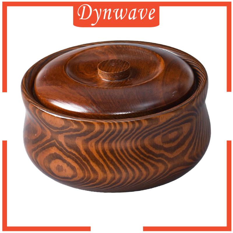 Tô Gỗ Hình Tròn Đa Năng Có Thể Tái Sử Dụng