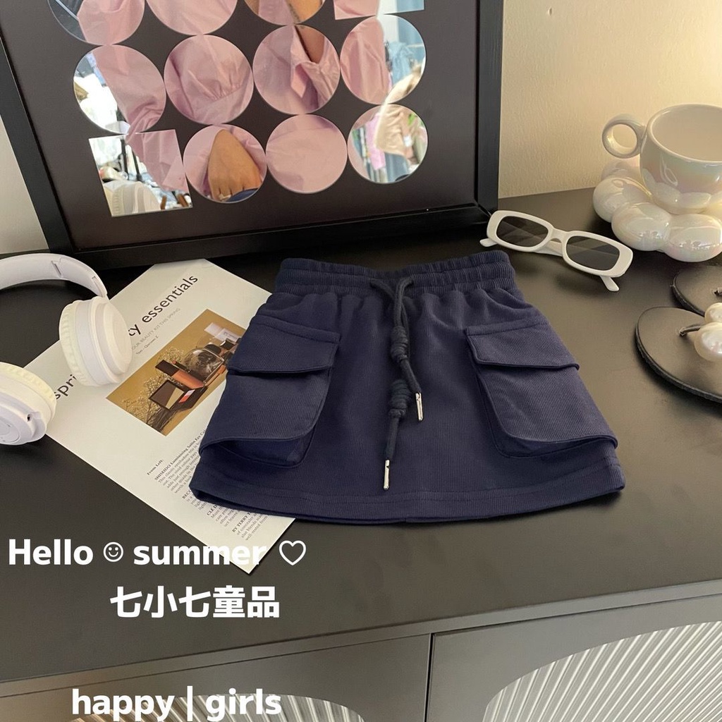 Set Áo Váy Hai Dây Phong Cách Hàn Quốc Thời Trang Mùa Hè Mới 2023 Dành Cho Bé Gái