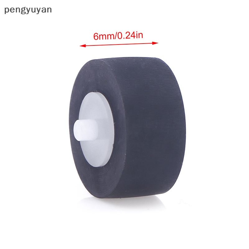 1 Bánh Xe Cao Su Trục Lăn 13x6x2mm Chuyên Dụng Cho Máy Ghi Âm / Băng Cát Sét