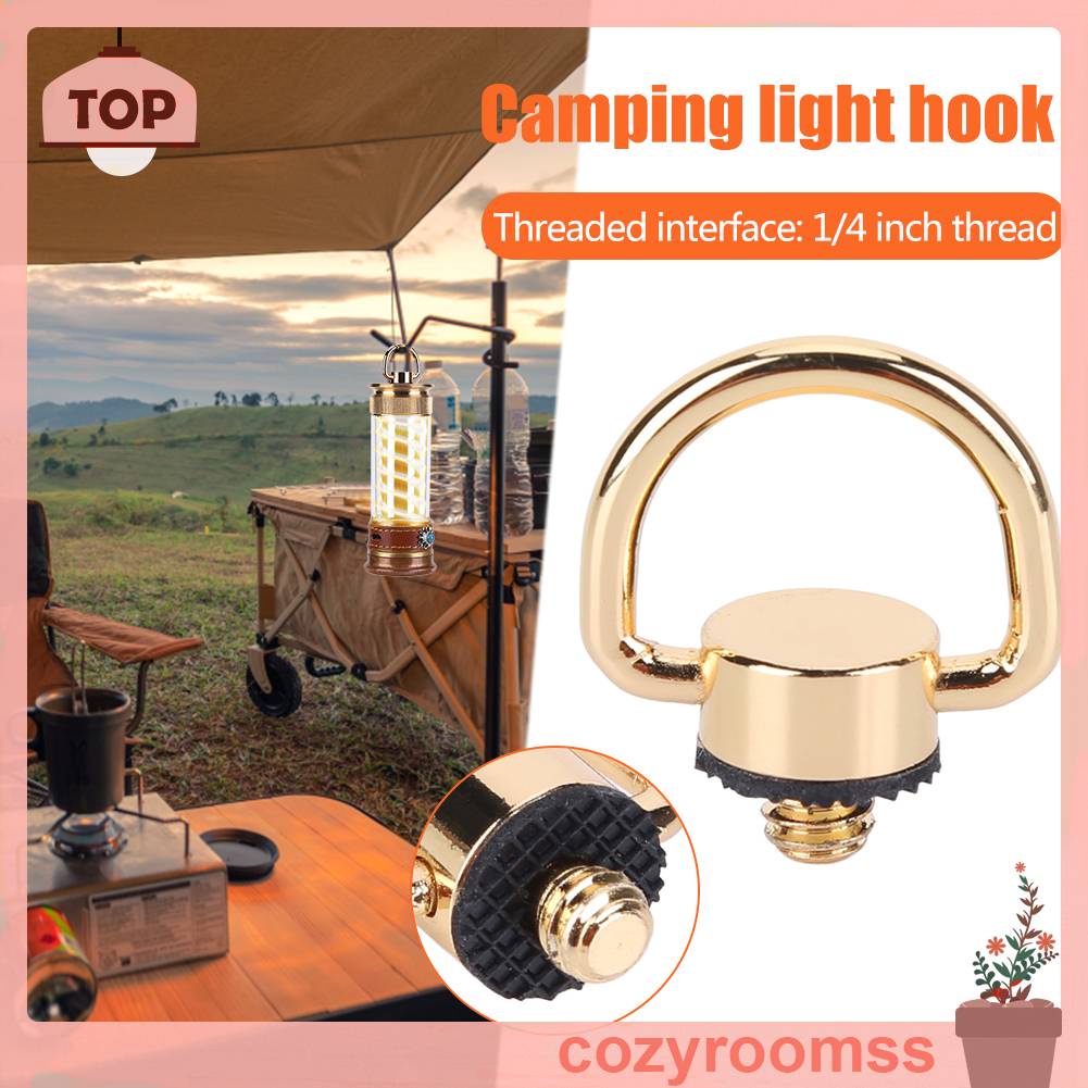 Móc Treo Đèn Pin 38KT 1 / 4 Inch Tiện Dụng Mang Theo Du Lịch Cắm Trại