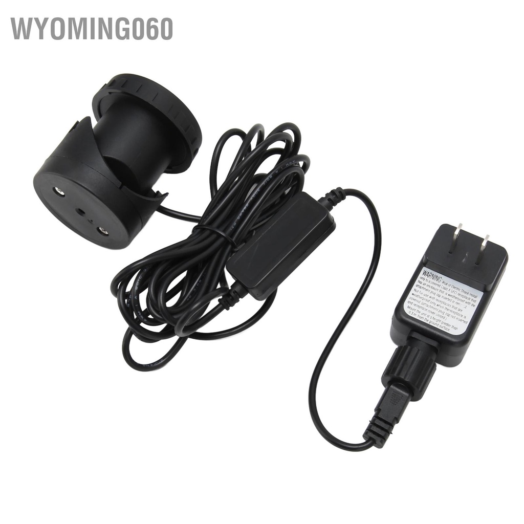 Wyoming060 Đèn LED Máy Đổi Màu IP68 Chống Nước Chìm Dưới Ao Có Hẹn Giờ Cho Sân Vườn Phích Cắm US 120V