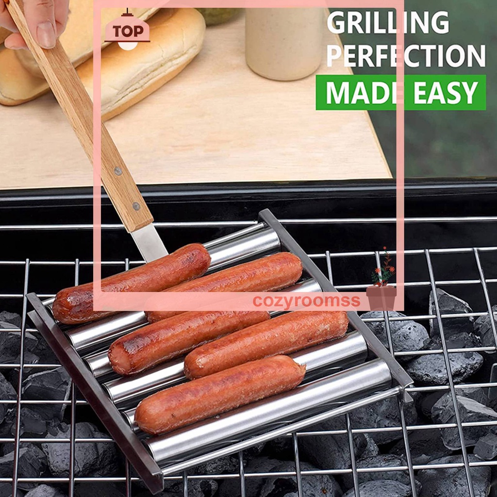 Giá Đỡ Xúc Xích Chịu Nhiệt Tiện Lợi Dành Cho Tiệc Nướng BBQ
