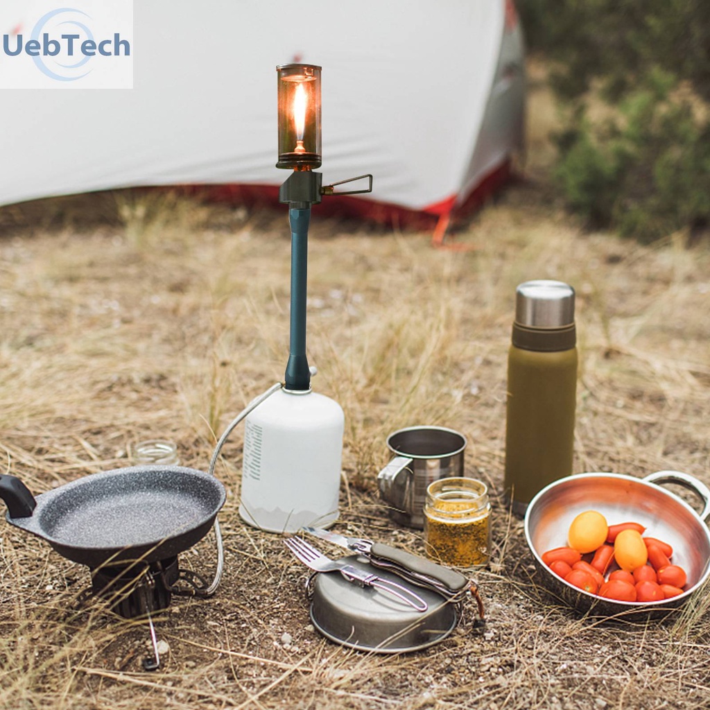 Đầu Nối Chuyển Đổi Đèn Gas Mini Bằng Hợp Kim Nhôm Siêu Nhẹ