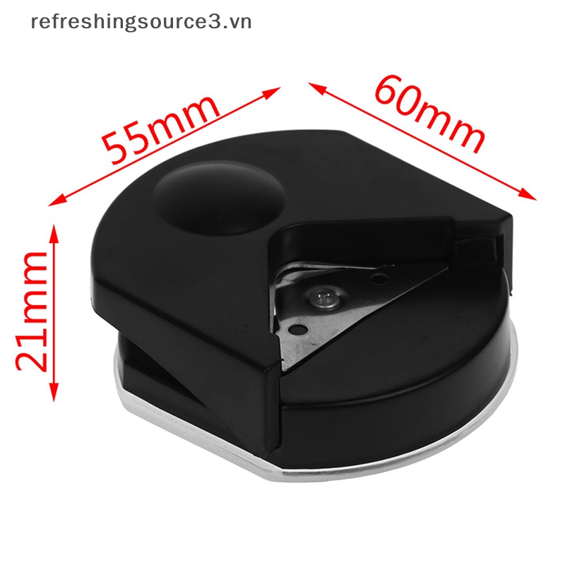 Dụng Cụ Cắt Thẻ Giấy Thủ Công Màu Đen Góc Tròn 4mm 4R REFRE3} 3.vn