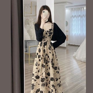 DannieWan váy Đầm váy nữ sang chảnh đầm body Thời trang đẹp A92M06U