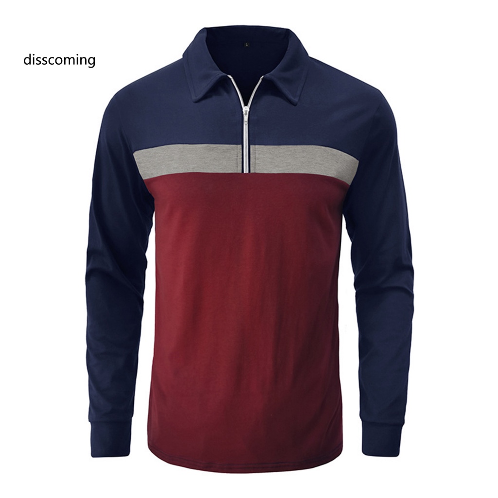 Áo Thun Tay Ngắn In Chữ SL SL SL SL SL| Áo Sơ Mi Cổ Bẻ Chui Đầu Có Khóa Kéo Phối Màu Mềm Mại Thoáng Khí Thời Trang Mùa Xuân Cho Nam Mặc Hàng Ngày