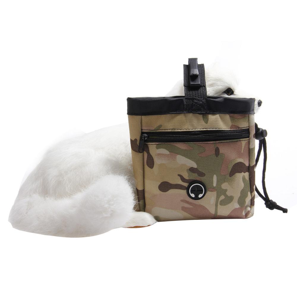 Aaron1 Túi Đeo Hông Oxford Đựng Mồi Điều Chỉnh Được Di Động Kèm Lỗ Đựng Đồ Ăn Vặt Cho Cún Cưng Đi Dạo