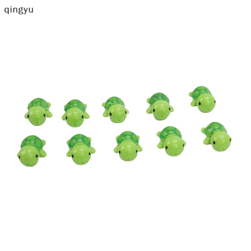 Bộ 10 Tượng Rùa Mini Trang Trí Tiểu Cảnh