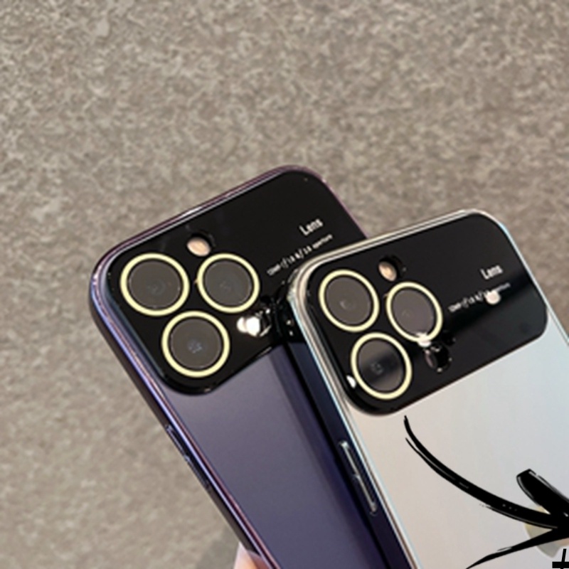 Ốp Điện Thoại Chống Rơi Mẫu Mới Bảo Vệ Ống Kính Máy Ảnh Cho iPhone 14 13 12 11 Pro Max
