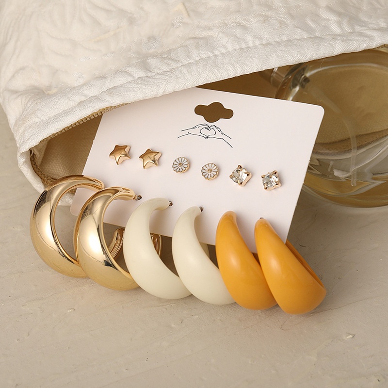 Đôi Bông Tai Hình Giọt Nước Đính Ngọc Trai Thời Trang Cho Nữ