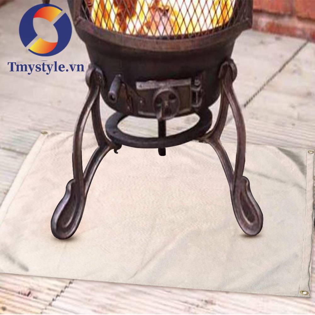 Thảm Nướng BBQ Cách Nhiệt Chống Cháy
