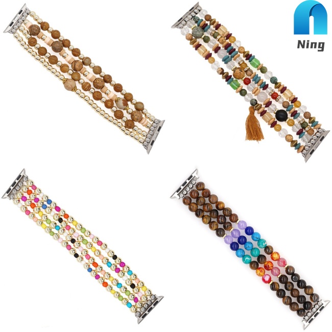 Dây Đeo Co Giãn 8mm Thay Thế Chuyên Dụng Cho Iwatch 42 / 44mm