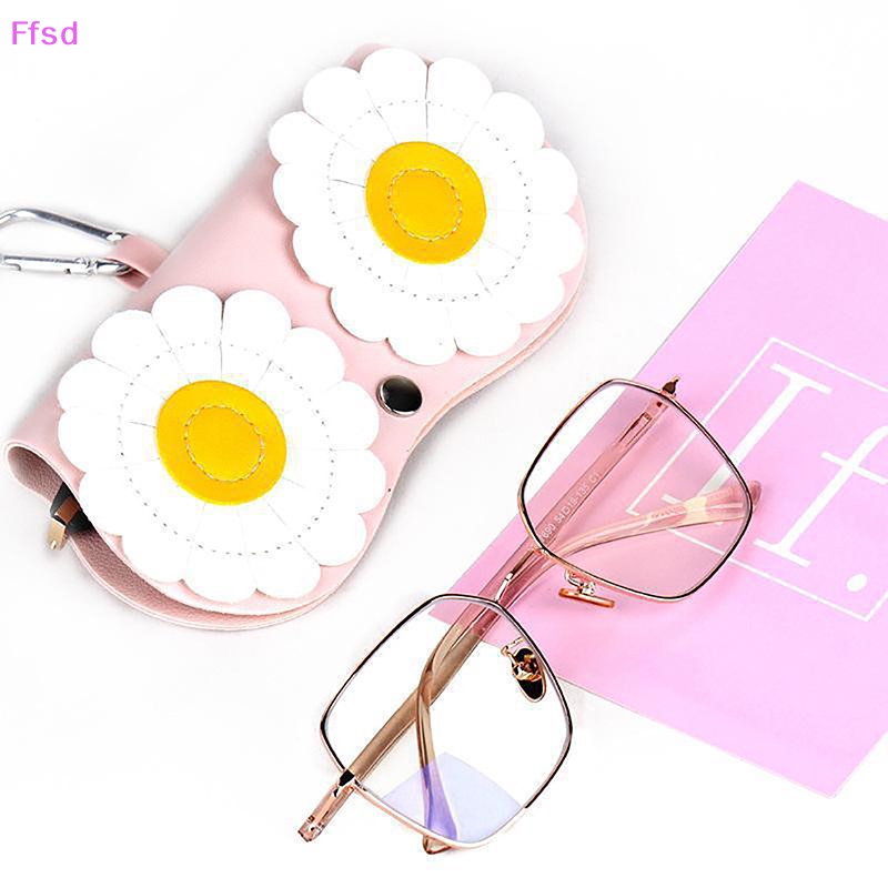 Hộp Đựng Mắt Kính Cận Thị Bằng Da PU In Họa Tiết Hoạt Hình Dễ Thương Thời Trang Cho Nữ