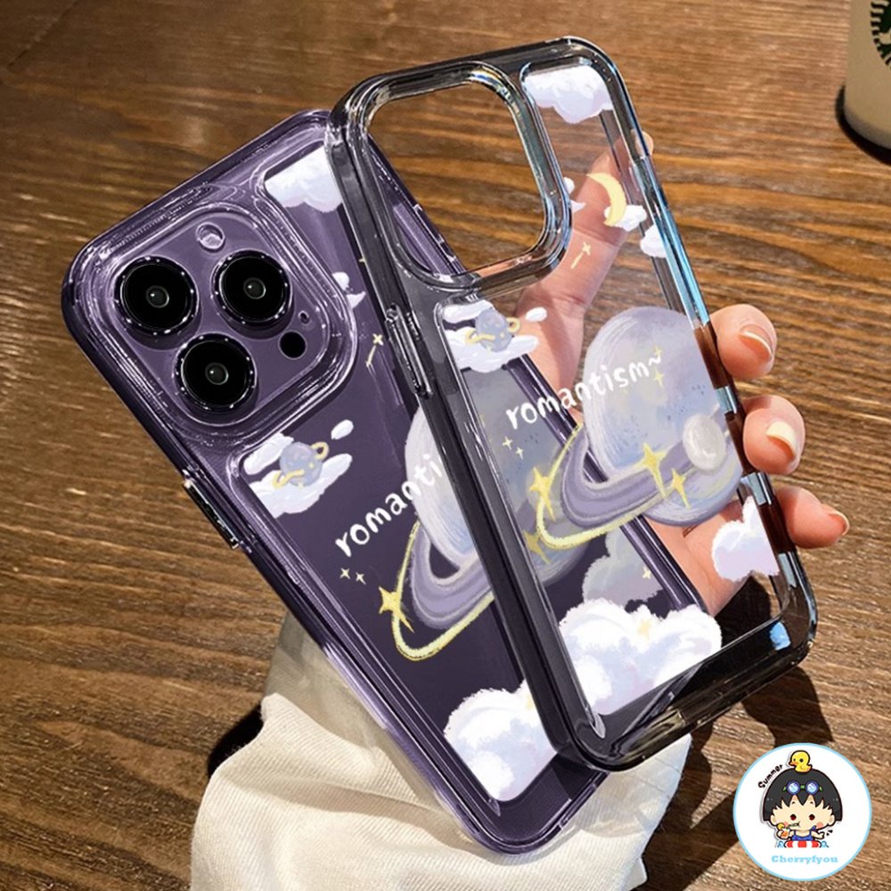 Ốp Điện Thoại TPU Mềm Trong Suốt Chống Sốc Chống Bụi Thời Trang Cho IPhone 14 13 12 11 Pro Max X XR 8 7 Plus