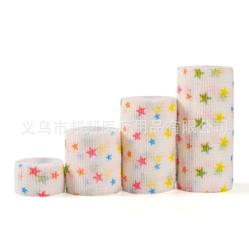 Băng Dán Sơ Cứu Co Giãn 2.5CM * 2M In Họa Tiết Dễ Thương