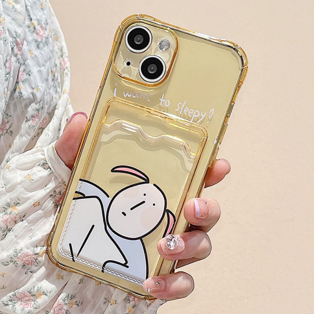 Ốp Điện Thoại TPU Mềm Chống Bụi Chống Rơi In Hoạt Hình Cho IPhone 14 13 12 11 Pro Max X XR 8 7 Plus