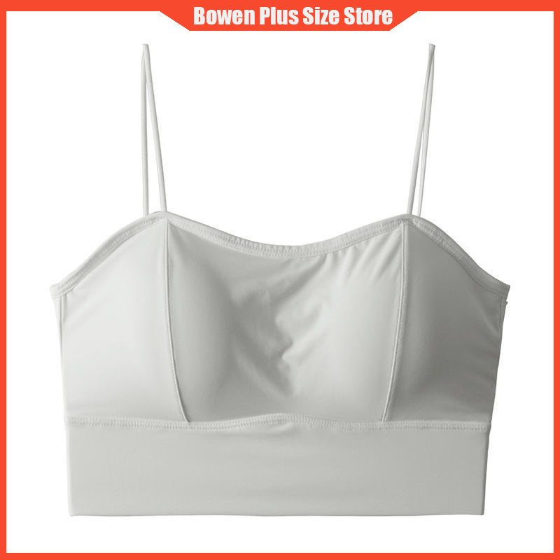 Áo Lót Lụa Mát Không Đường May Lưng Thời Trang Mùa Hè Cho Nữ 40-90kg