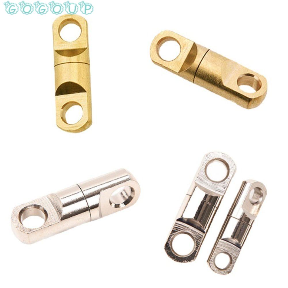 GOGOUP Set 10 Phụ Kiện Câu Cá Bằng Đồng Kích Thước 6mm 7mm 8mm 9mm