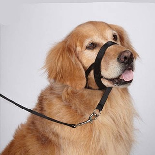 Pet Dog Mouth Ring Dog Mouth Nose Ring Dog Training Anti-Riot Anti-Pull Dog Hand Holding Rope Dog Walking Dog Special Dog Leash Bags jxKJ