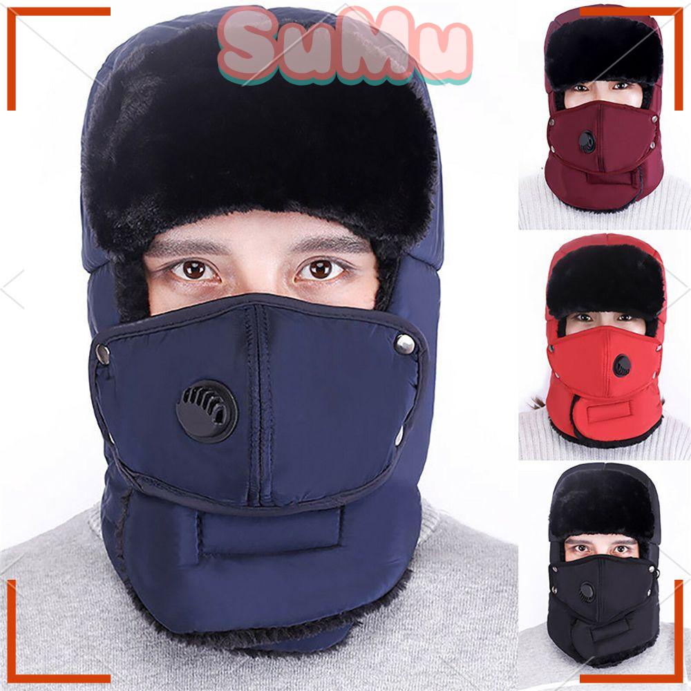 SUMU Mũ Lưỡi Trai Lót Lông Giữ Ấm Cho Nam Và Nữ