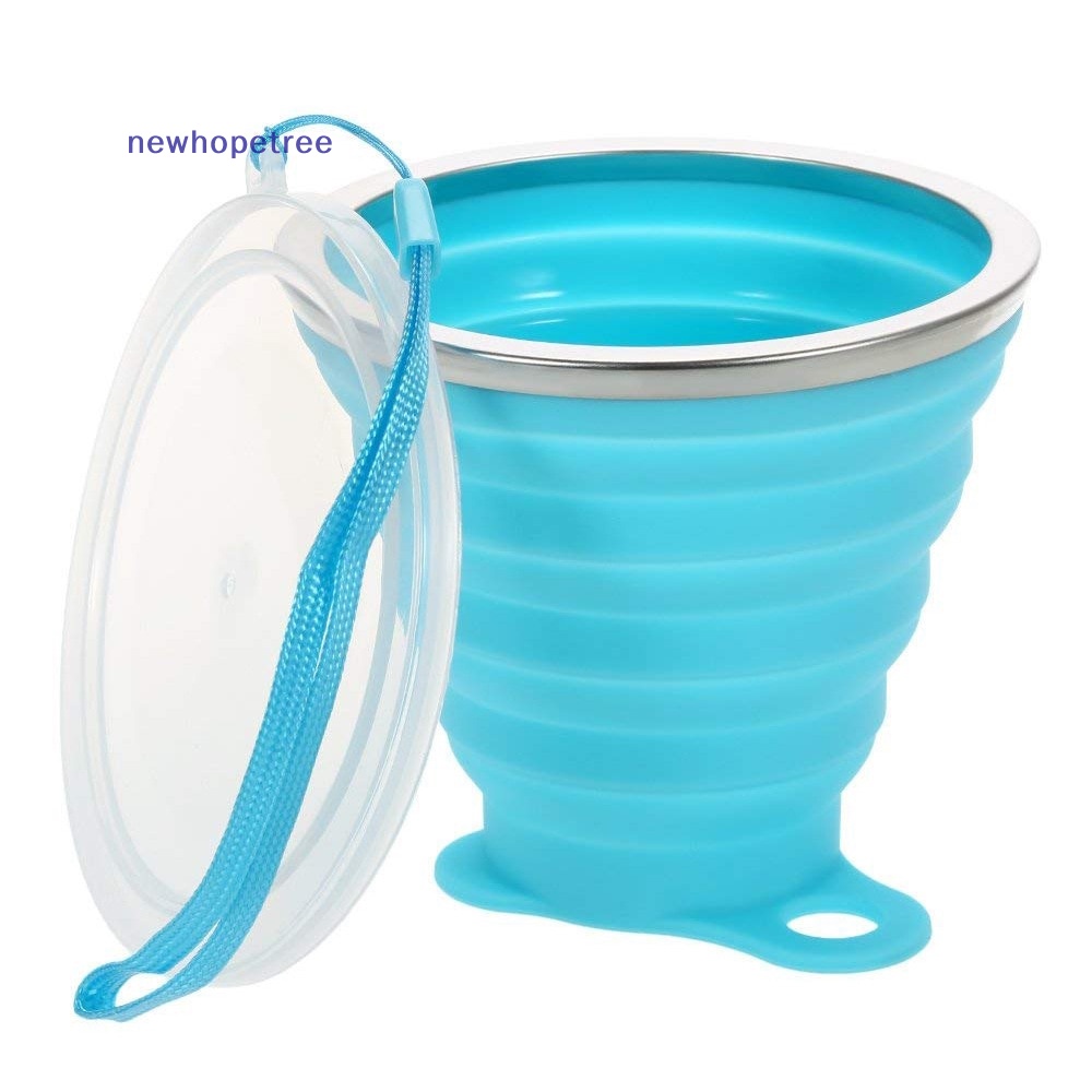 Cốc Silicone Gấp Gọn Tiện Lợi Du Lịch 270ml