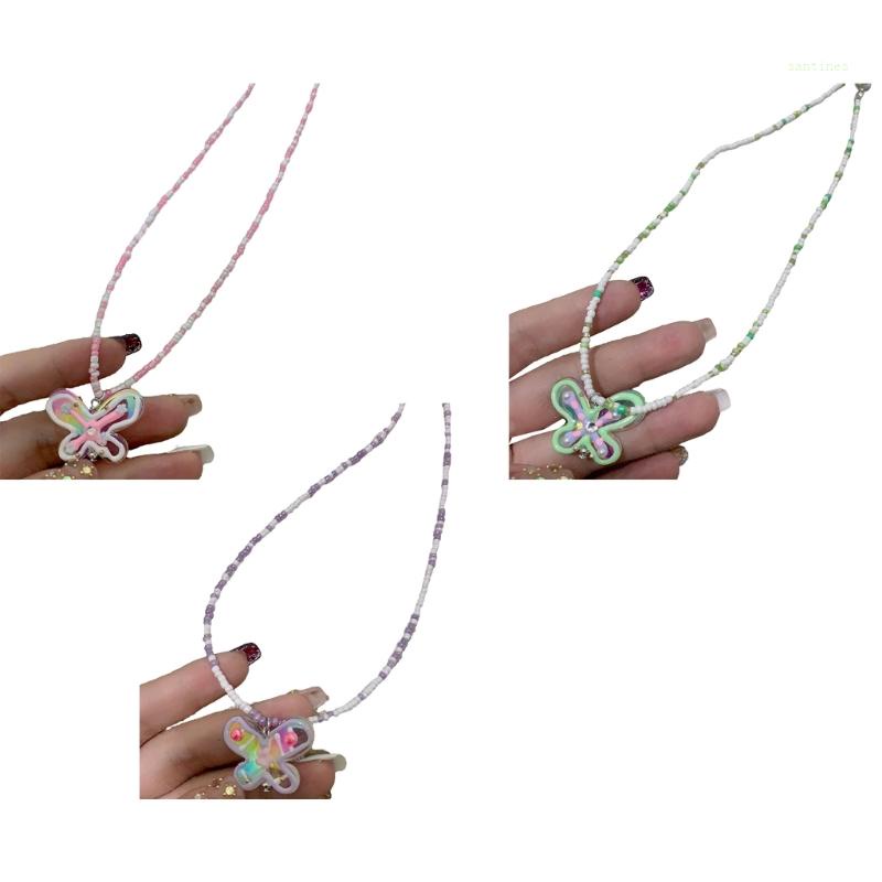 Vòng Cổ Choker Mặt Hình Bướm Thời Trang 2023 Dành Cho Nữ Y2K