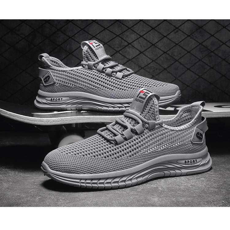Giày Thể Thao Thoáng Khí Phong Cách Mới Cho Nam