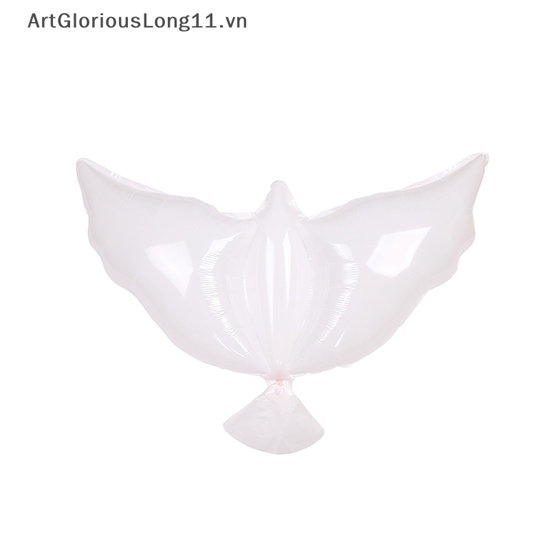 1 Bong Bóng Trang Trí Hình Chim Bồ Câu Màu Trắng Thân Thiện Với Môi Trường