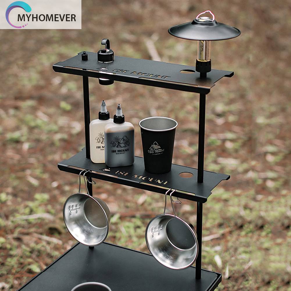 Giá Đỡ Nồi / Chảo Có Móc Treo Tiện Lợi Dành Cho Cắm Trại