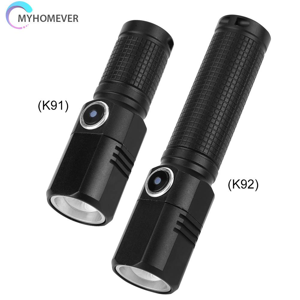 Đèn Pin 800LM XHP50 LED 700mAh / 1200mAh 5 Chế Độ Kèm Sạc USB Loại C