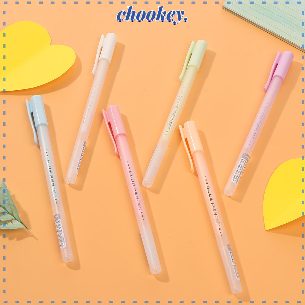 CHOOKEY Miếng Dán Hai Mặt Họa Tiết Chấm Bi Trang Trí Sổ Tay