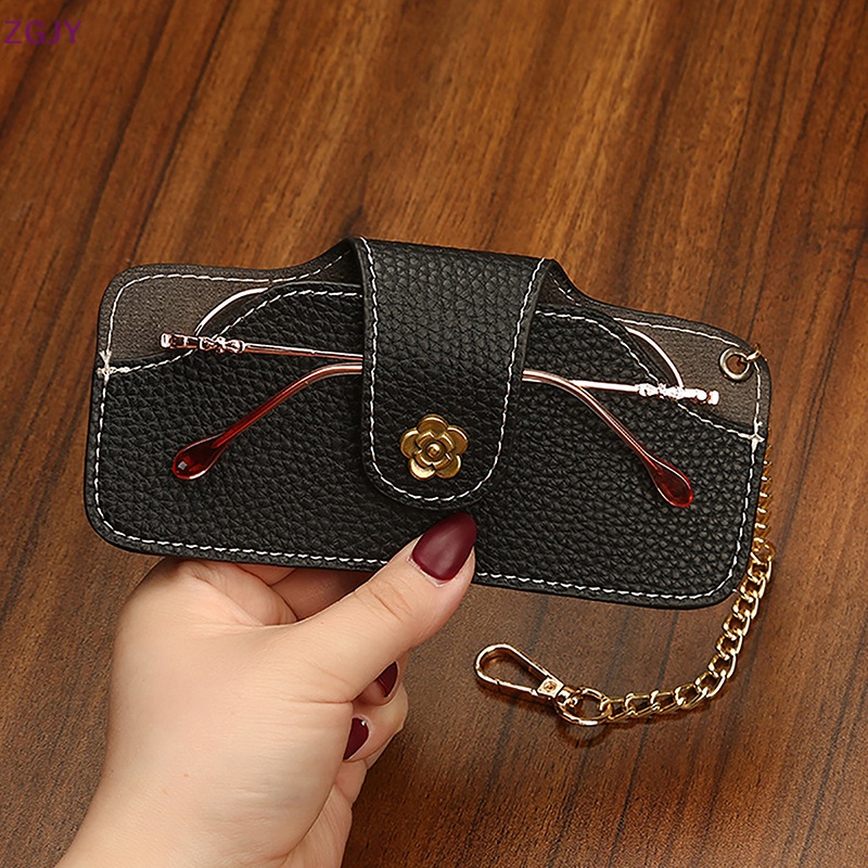 Túi Da Đựng Mắt Kính Cầm Tay Bảo Vệ Cho Nam Và Nữ Mới