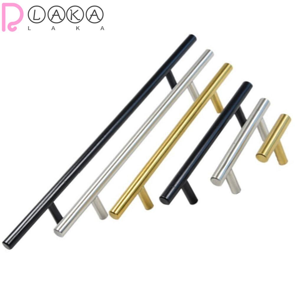 LAKAMIER Tay Nắm Cửa Tủ Hình Chữ T Màu Bạc Tiện Dụng Cho Nhà Bếp