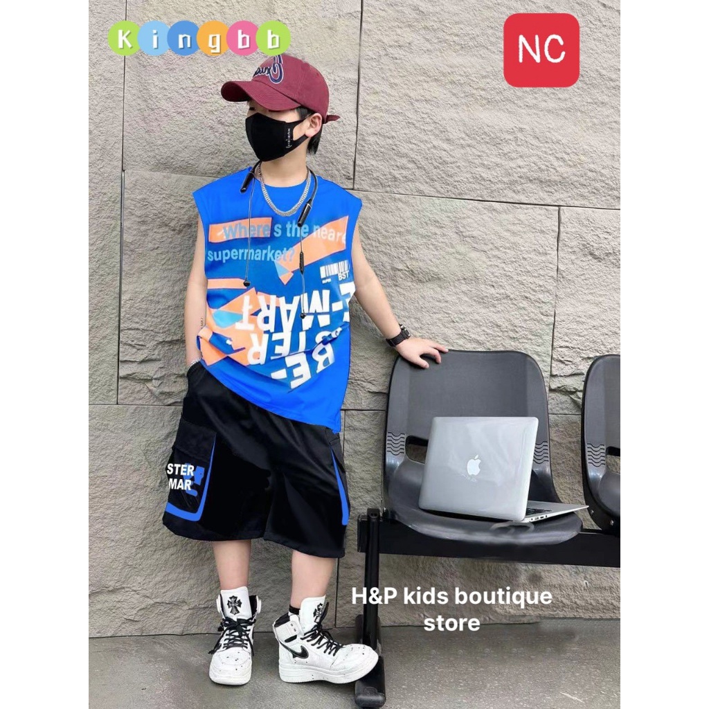 SET BỘ CỘC TAY COTTON BÉ TRAI SIZE 18-35KG