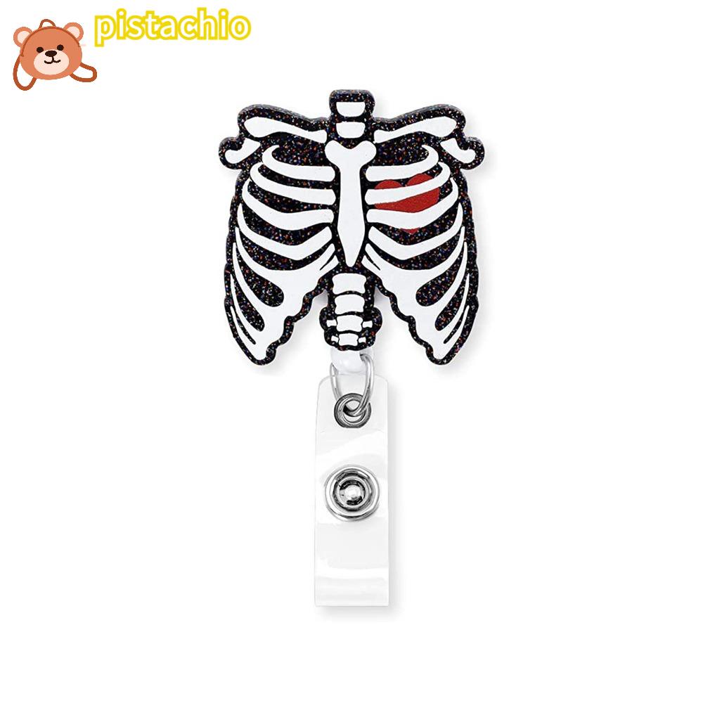 PISTA Móc Chìa Khóa Bằng Acrylic Có Thể Thu Gọn Tiện Dụng Cho Văn Phòng