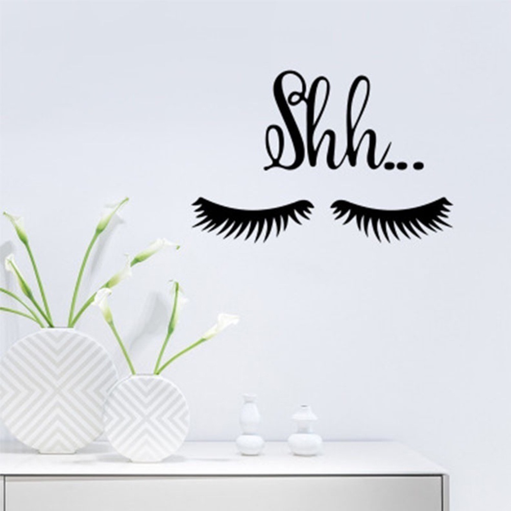 Miếng Dán Trang Trí Tường Bằng PVC Chống Thấm Nước In Chữ Tiếng Anh Độc Đáo