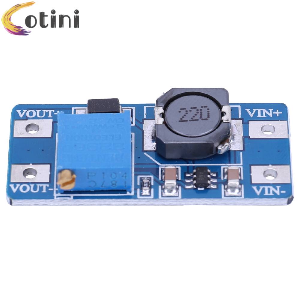Mô Đun Tăng Áp MT3608 DC-DC Từ 2A Max 2V-24V Lên 5 / 9 / 12 / 28V