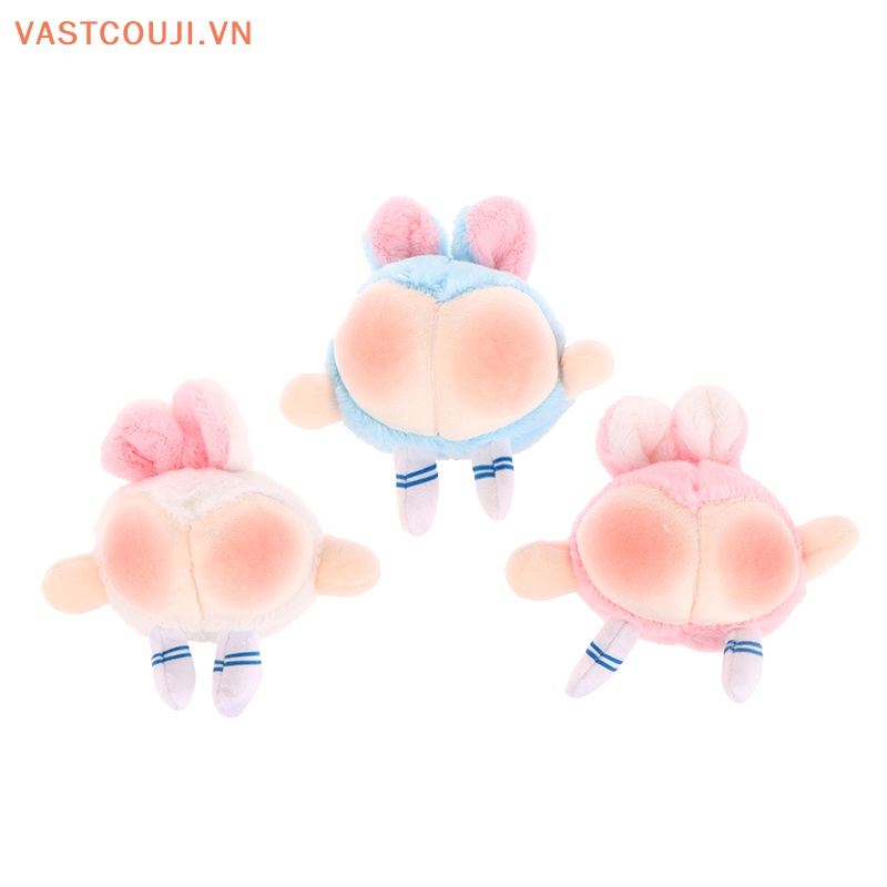 Móc Khóa Hình Mông Thỏ Nhồi Bông Đáng Yêu