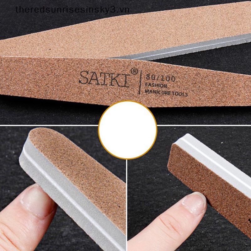 Set 10 Cây Dũa Móng Tay Có Thể Giặt Lại Tiện Dụng