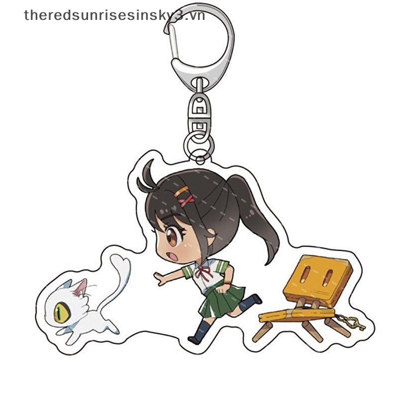Móc Chìa Khóa Acrylic In Chữ Suzume No Tojimari Thời Trang Cho Nam Và Nữ