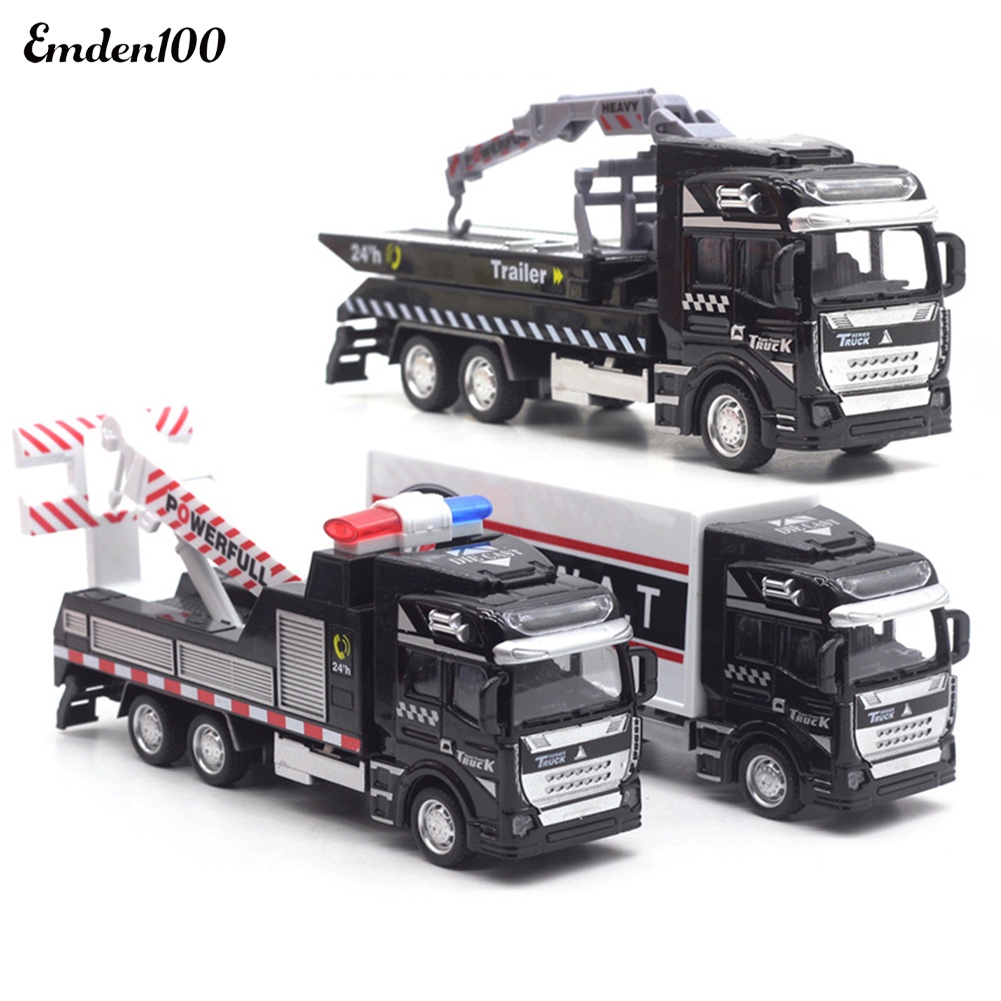 [EMDEN] Xe Cảnh Sát Cứu Hộ Bằng Hợp Kim Cho Bé