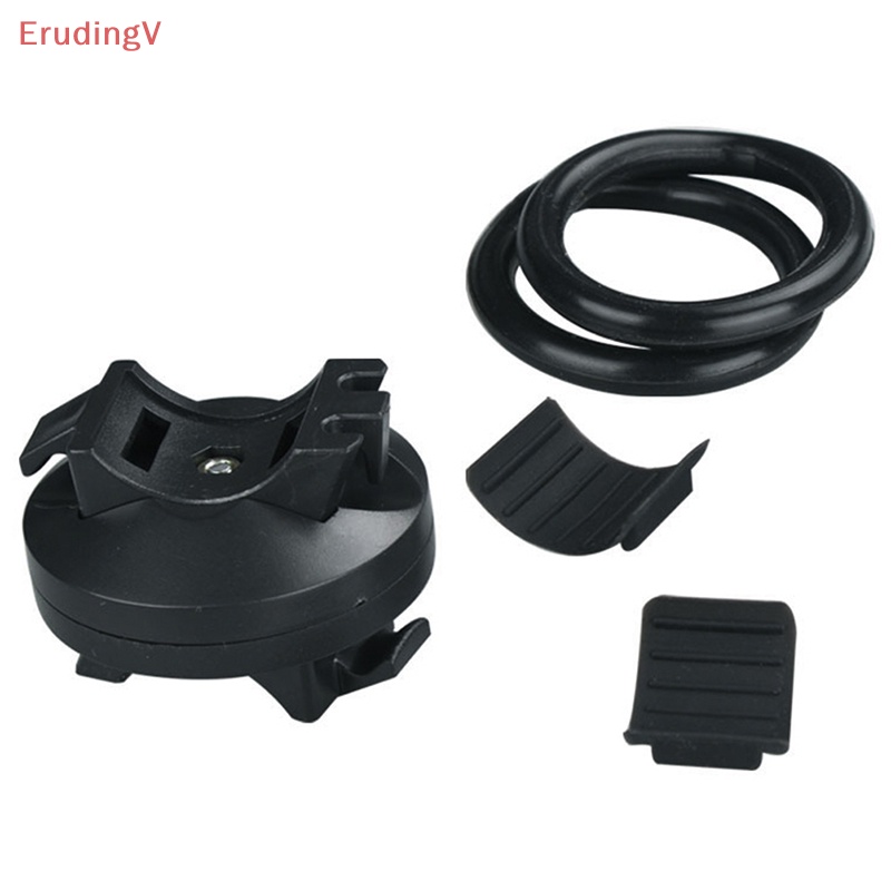 [ErudingV] 360° Đèn Pin LED Có Kẹp Gắn Xe Đạp Thiết Kế Xoay Được Tiện Lợi