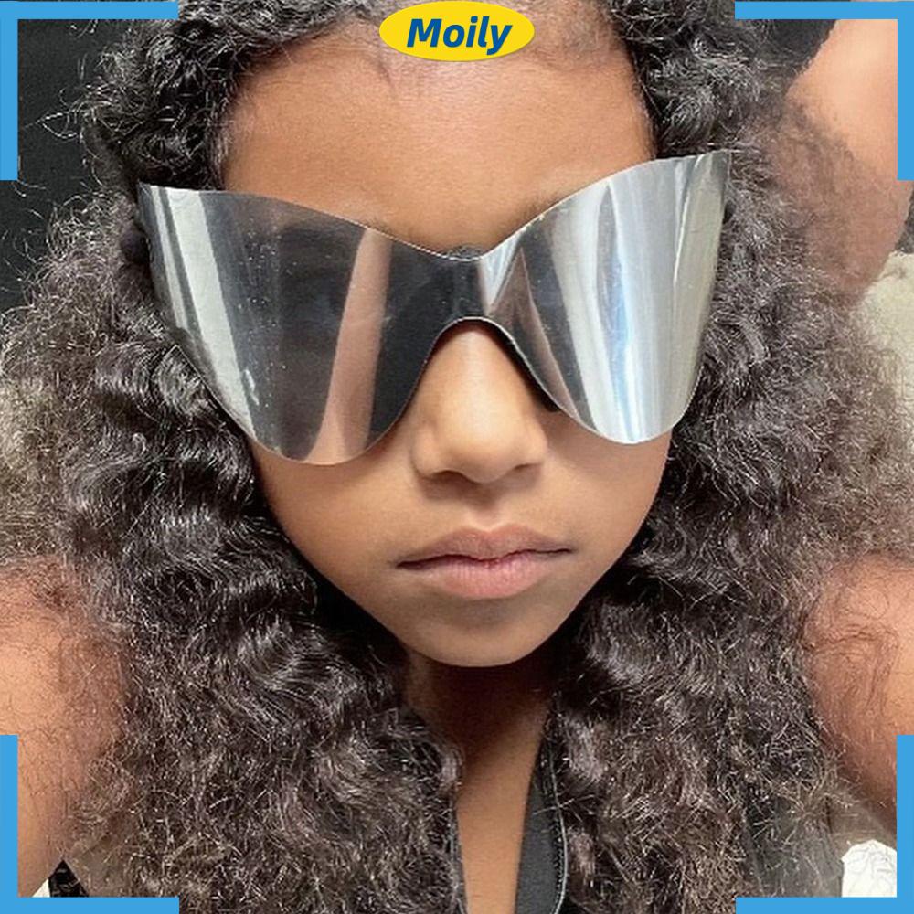 MOILYVN Kính Râm Thể Thao Y2K Không Viền Họa Tiết One Piece Cho Nam Nữ
