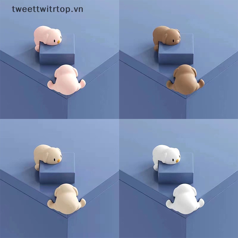 Miếng Bọc Cạnh Bàn Bằng Silicon Mềm Bảo Vệ An Toàn Cho Bé