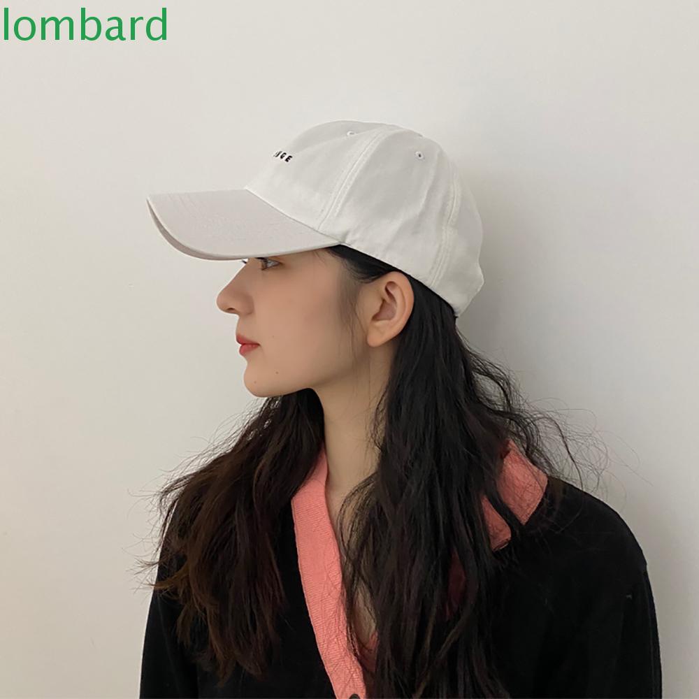 LOMBARD Nón Lưỡi Trai Thời Trang Hàn Quốc Dành Cho Nam