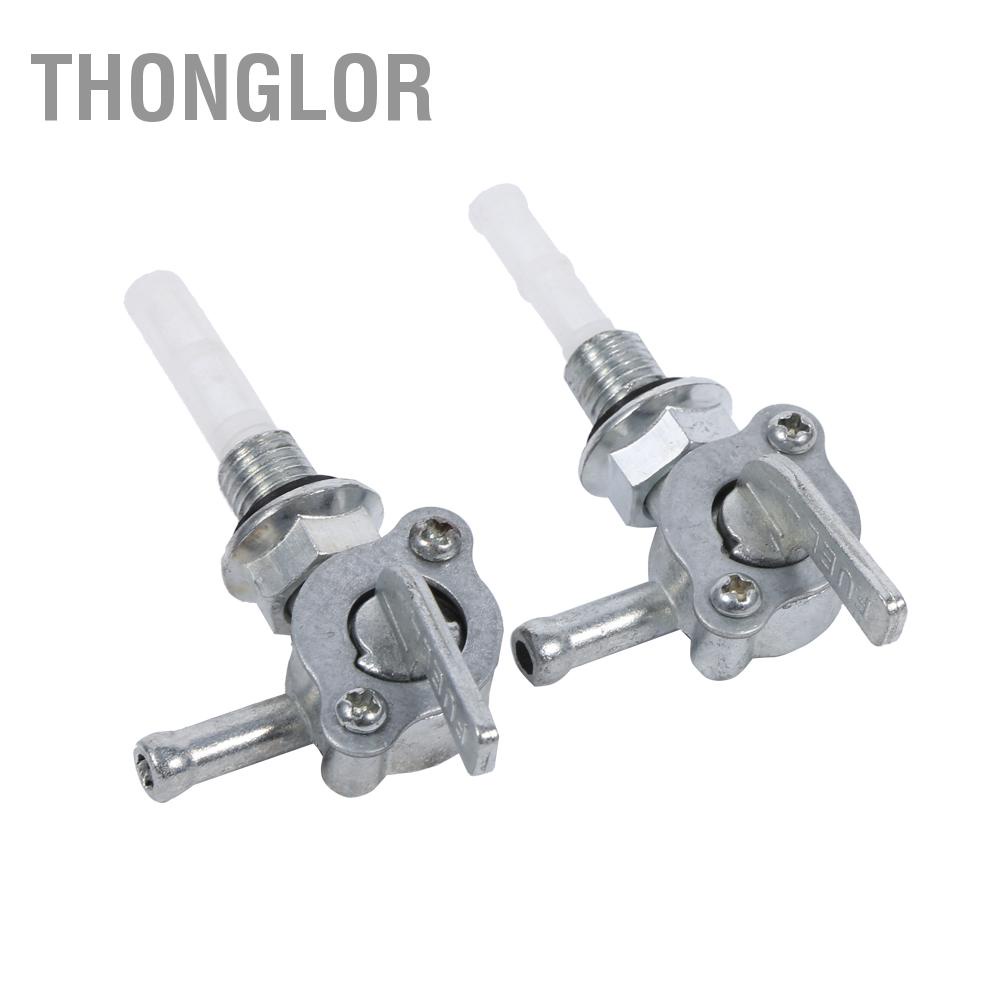 Thonglor 2 chiếc xe máy ATV Khí Xăng Bình Nhiên Liệu Van Công Tắc