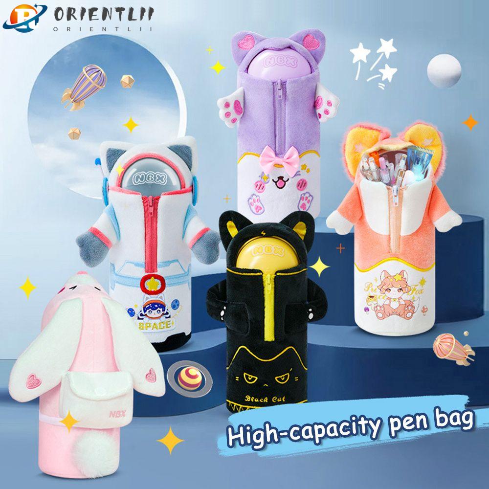 ORIENTLII Túi Đựng Bút Chì Sức Chứa Lớn Tiện Dụng